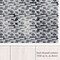 8 in x 8 in Silver and White Mosaic Foil Peel and Stick Paper Tile Backsplash (24-Pack)
